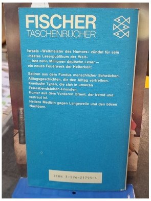 Kein Öl, Moses? / Neue Satiren d'Ephraim Kishon