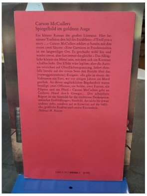 Spiegelbild im goldnen Auge : Roman par Carson Mccullers