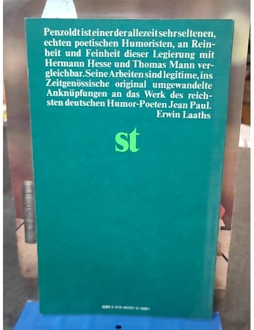 Die Kunst, das Leben zu lieben - Und andere Betrachtungen par Ernst Penzoldt