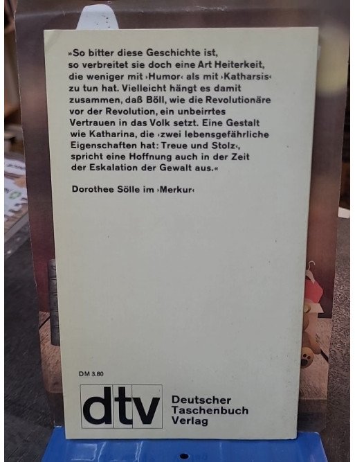 Die Verlorene Ehre Der Katharina Blum : Un Roman De Heinrich Böll Sur La Violence Médiatique