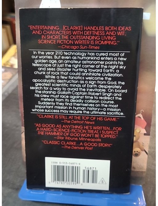 The Hammer of God : le roman de science-fiction par Arthur C. Clarke