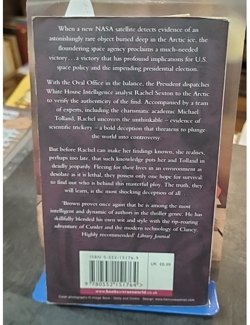 Deception Point : Un Thriller De Dan Brown Sur La Découverte Extra-Terrestre Et La Conspiration Politique