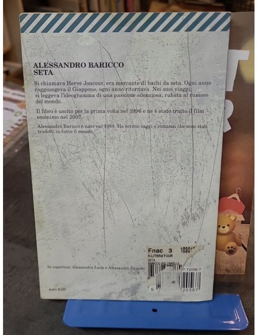 Seta : le roman poétique et sensoriel d'Alessandro Baricco