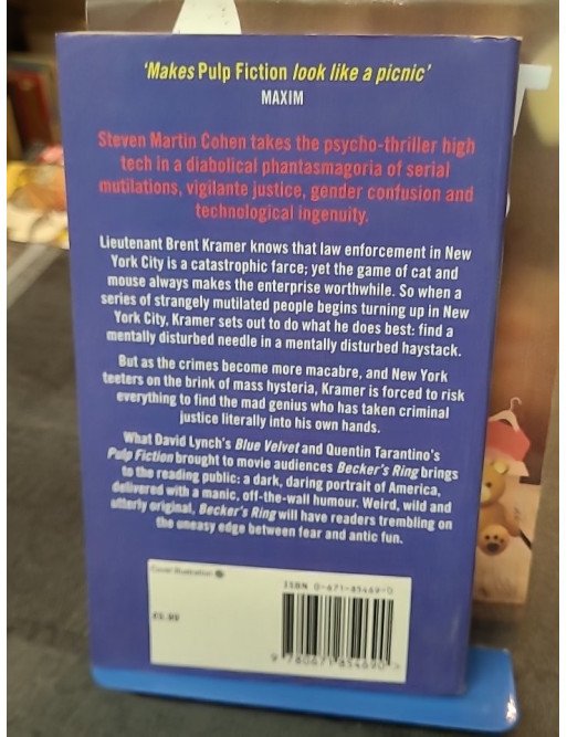 Becker's Ring : un thriller captivant sur le passé de la guerre froide par Steven Martin Cohen