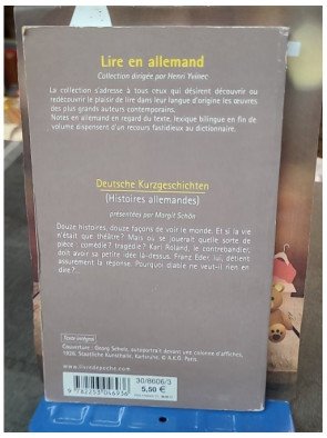 Deutsche Kurzgeschichten : un recueil de nouvelles allemandes par Margit Schön