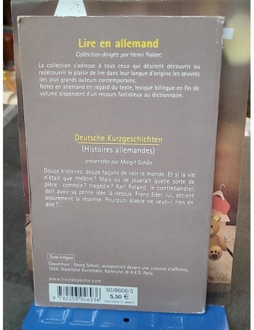 Deutsche Kurzgeschichten : un recueil de nouvelles allemandes par Margit Schön