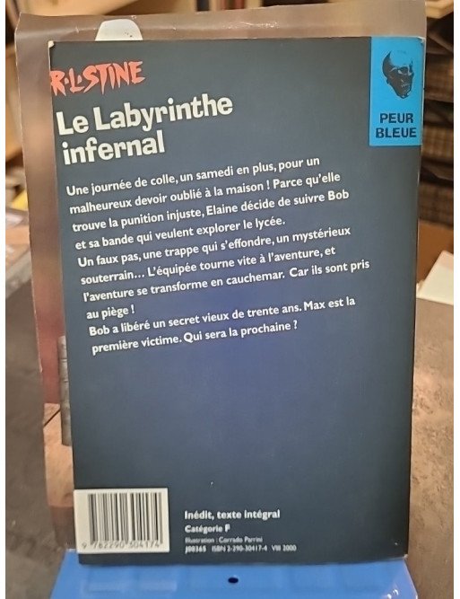 Le Labyrinthe infernal : L'aventure cauchemardesque de R.L. Stine, le maître de l'horreur jeunesse