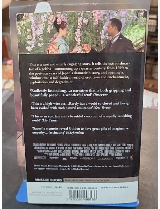 Memoirs of a geisha par Arthur Golden : Le roman qui a inspiré le film