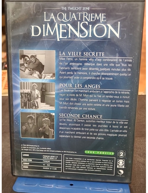 La Quatrieme Dimension / Saison 1 - EPISODES 1 à 3 / VERSION REMASTERISEE (DVD)