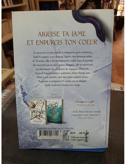 La Reine sans royaume - Le Peuple De l'Air Tome 3 - Le roman de fantasy par Holly Black