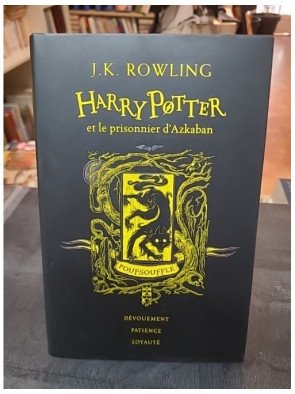 Harry Potter et le prisonnier d'Azkaban par J.K. Rowling - Tome 3 de la série - Edition Poufsouffle
