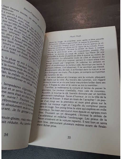 Hush, Hush de Becca Fitzpatrick - Le début de la saga paranormale Les Anges Déchus