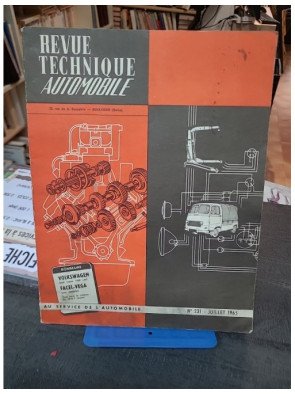 RTA 231 : Revue Technique Automobile (Juillet 1965) pour Volkswagen et Facel-Vega