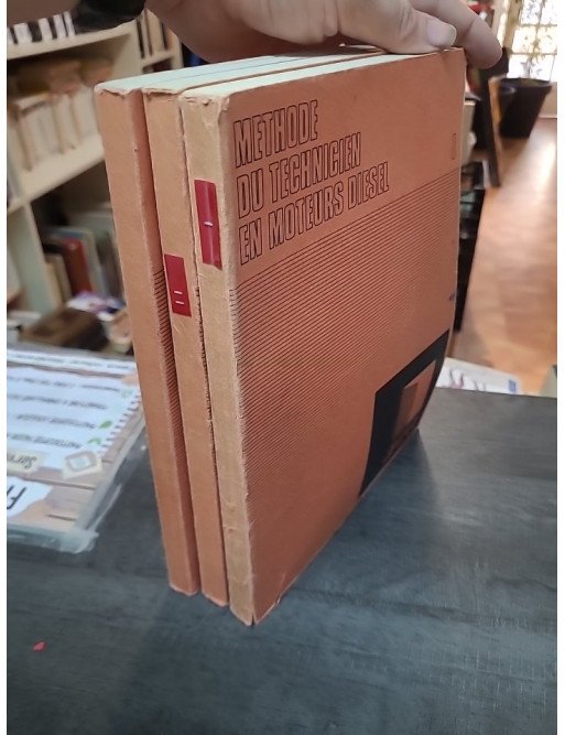 Méthode de technicien en moteurs Diesel par Ecole des techniques nouvelles en 3 tomes
