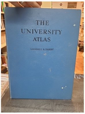 The University Atlas, Sixième Édition par George Goodall et H. C. Darby
