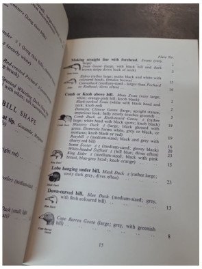 Coloured Key to the Wildfowl of the World - Sir Peter Scott