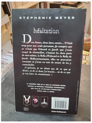 Hésitation - Twilight, tome 3 - Stephenie Meyer