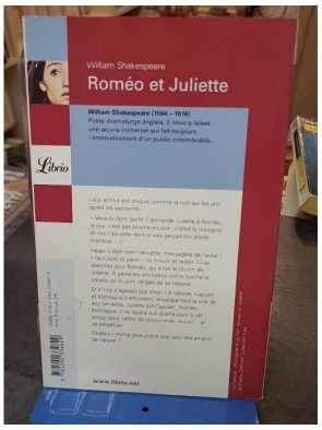 Roméo et Juliette de William Shakespeare