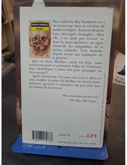 Mordoc - Le thriller de Patricia Cornwell sur la traque d'un serial killer