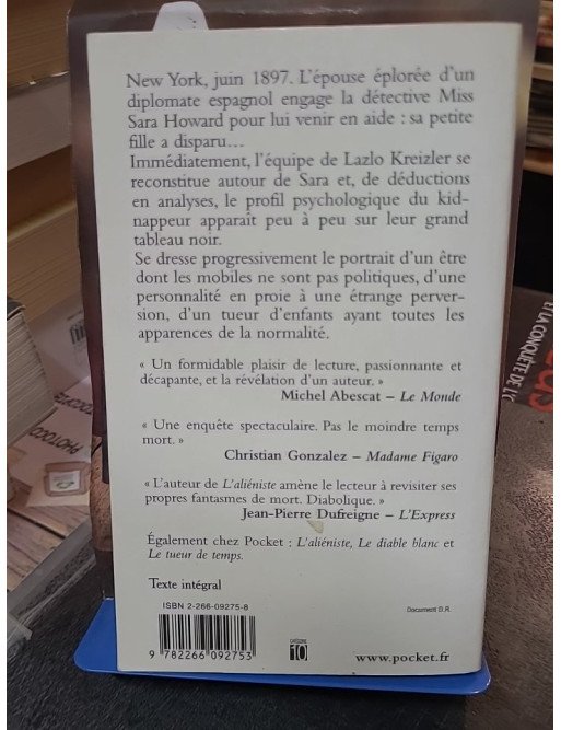 L'Ange des ténèbres - Roman de Caleb Carr