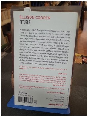 Rituels : thriller de Ellison Cooper
