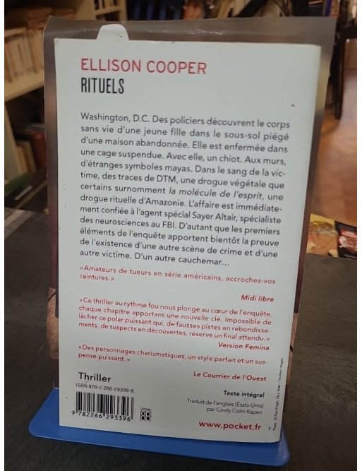 Rituels : thriller de Ellison Cooper