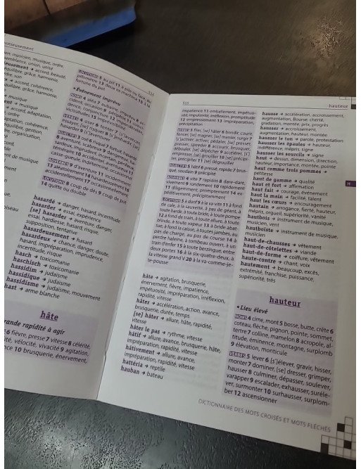Dictionnaire des mots fléchés et croisés de Claude Nimmo : plus de 115 000 liens pour résoudre vos grilles
