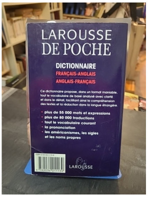 Larousse de poche français-anglais : un dictionnaire bilingue essentiel pour voyager et apprendre la langue
