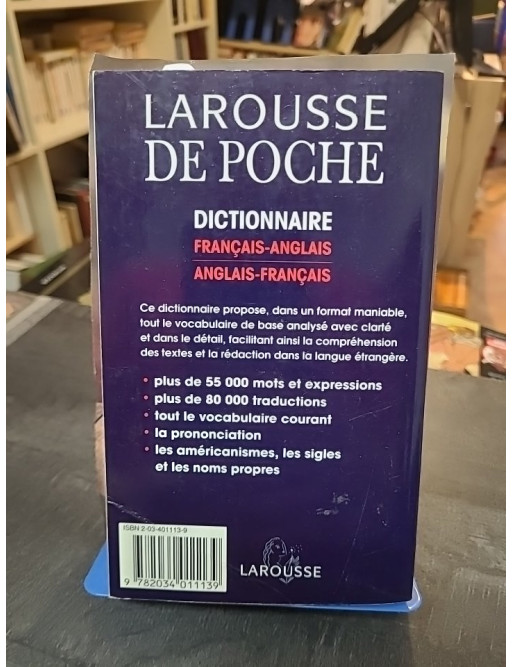 Larousse de poche français-anglais : un dictionnaire bilingue essentiel pour voyager et apprendre la langue