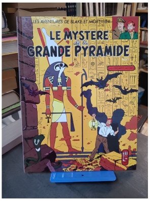 Le mystere de la grande pyramide le papyrus de manethon par Edgar P. Jacobs