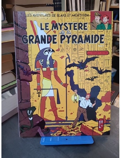 Le mystere de la grande pyramide le papyrus de manethon par Edgar P. Jacobs