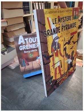 Le mystere de la grande pyramide le papyrus de manethon par Edgar P. Jacobs