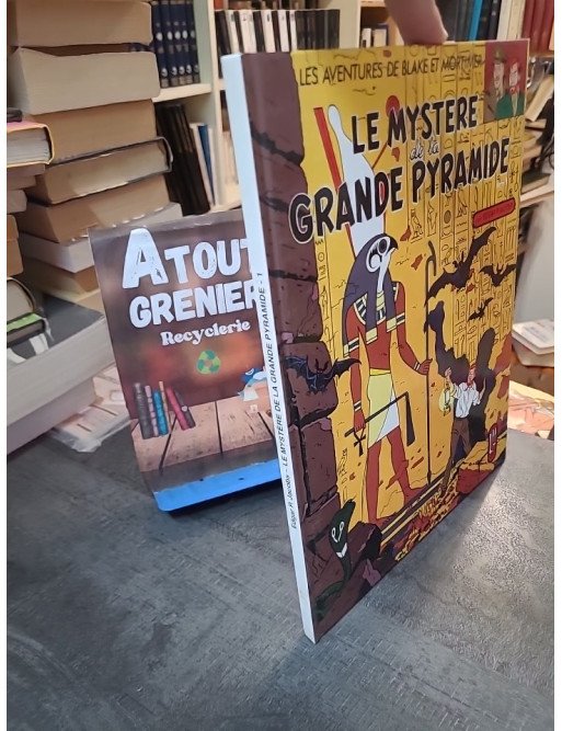 Le mystere de la grande pyramide le papyrus de manethon par Edgar P. Jacobs