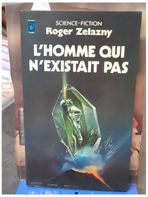 L'homme qui n'existait pas : une odyssée de l'identité par Roger Zelazny