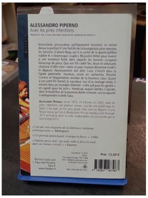 Avec les pires intentions - Alessandro Piperno