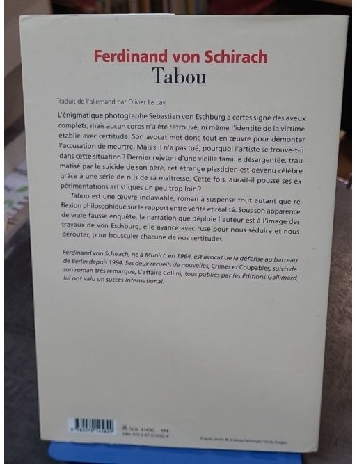 Tabou - Ferdinand von Schirach