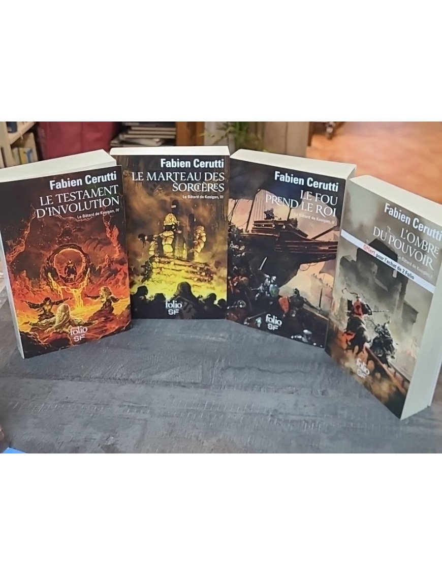 Le Bâtard De Kosigan - Tome 1 a 4 - L'ombre Du Pouvoir - Fabien Cerutti