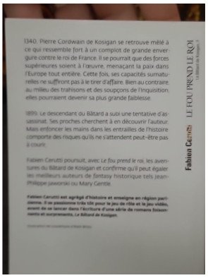 Le Bâtard De Kosigan - Tome 1 a 4 - L'ombre Du Pouvoir - Fabien Cerutti