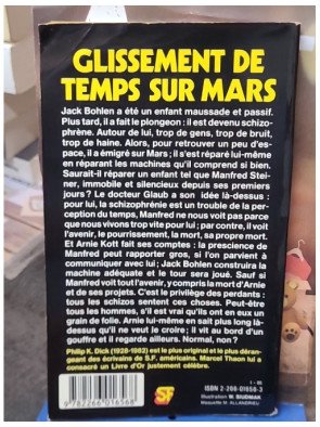 Glissement de temps sur Mars - Philip K. Dick