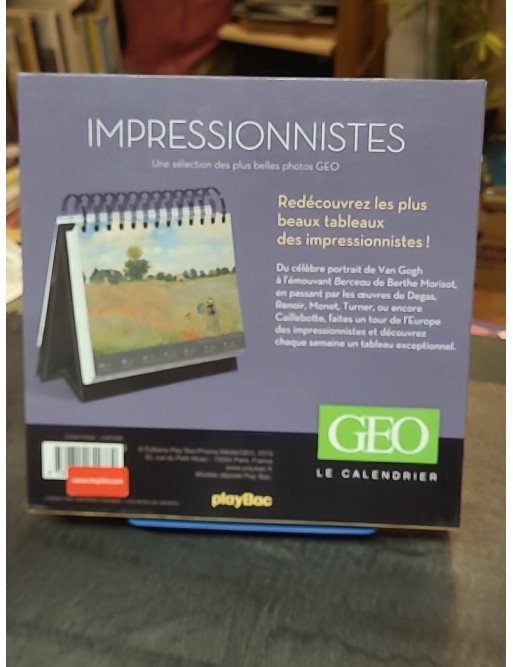 Les impressionnistes, le calendrier Géo - GEO