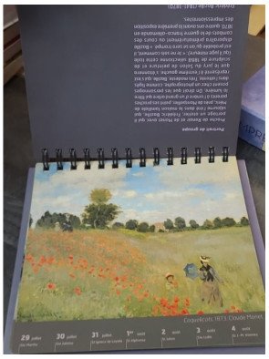Les impressionnistes, le calendrier Géo - GEO