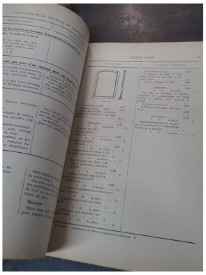 Aide-mémoire du métreur en charpente en bois et menuiserie par M. Barbier et H. Prévot