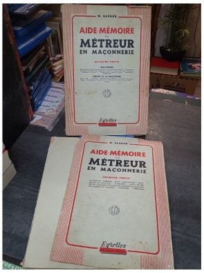 Aide-mémoire du métreur en maçonnerie par Barbier