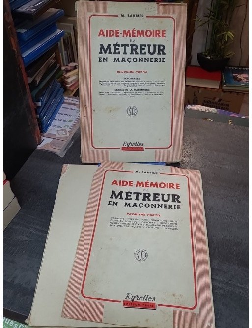 Aide-mémoire du métreur en maçonnerie par Barbier