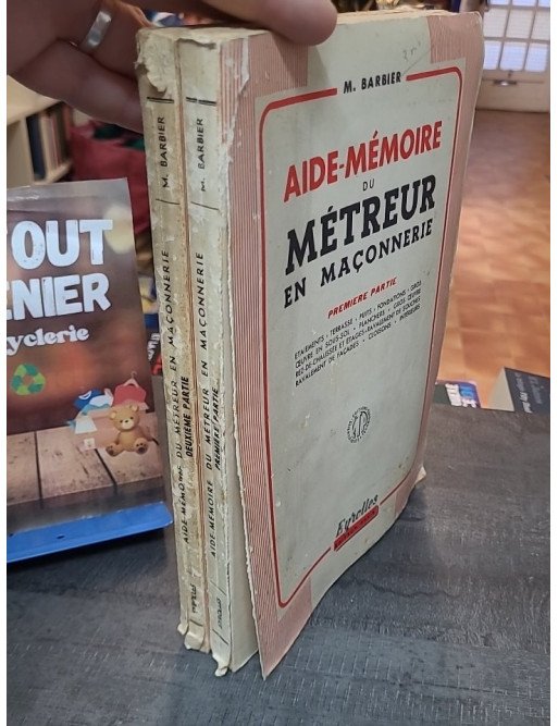 Aide-mémoire du métreur en maçonnerie par Barbier