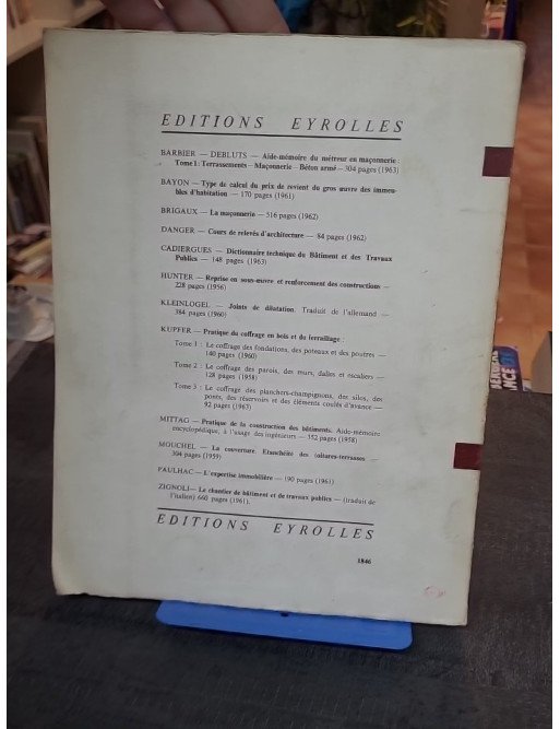 Aide-Mémoire du Métreur en Maçonnerie T.2. par Barbier