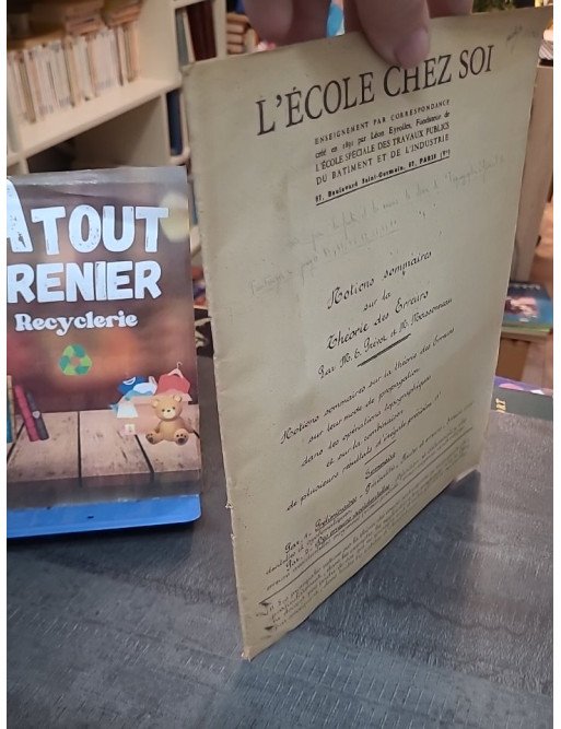 L'école chez soi, notions sommaires sur la théorie des erreurs par Prévot