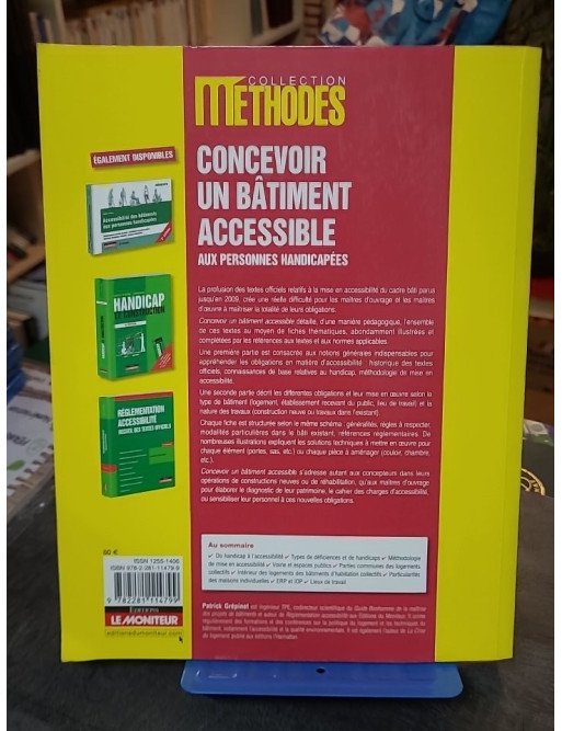 Concevoir un bâtiment accessible aux personnes handicapées par Patrick Grépinet