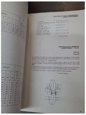 Produits Sidérurgiques Français - Caractéristiques dimensionnelles Tome 1 par Otua