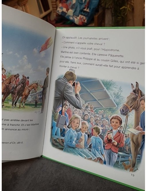 Martine, numéro 16 - Martine monte à cheval par Gilbert Delahaye et Marcel Marlier
